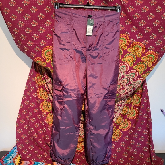 wild fable Pants - NWT Wild Fable Target Iridescent Parachute Pants